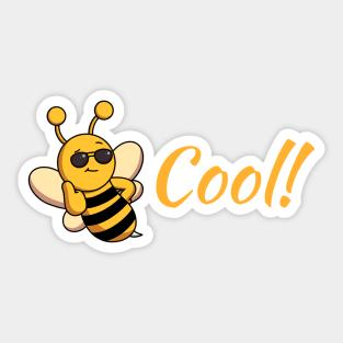 Bee Cool! Sticker